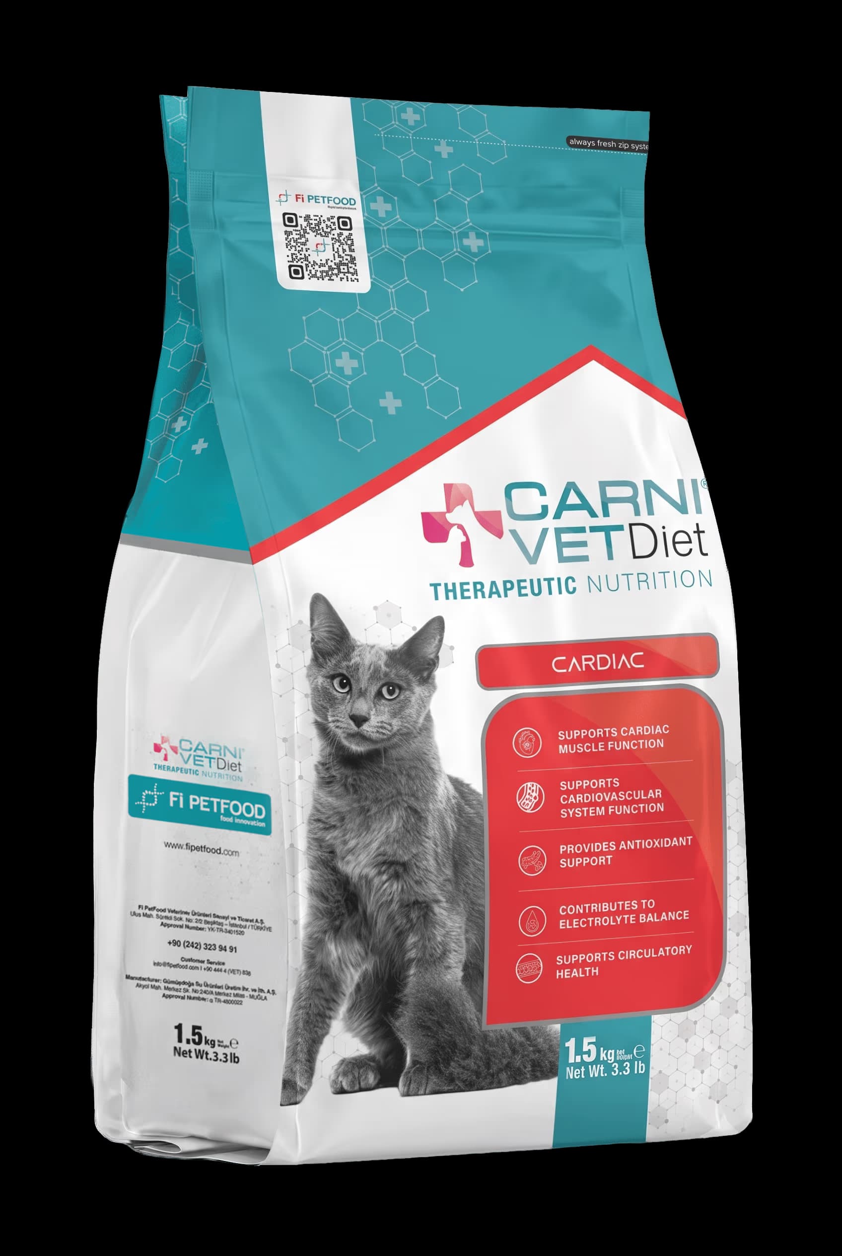 CARNI VET DIET KEDİ CARDIAC YETİŞKİN