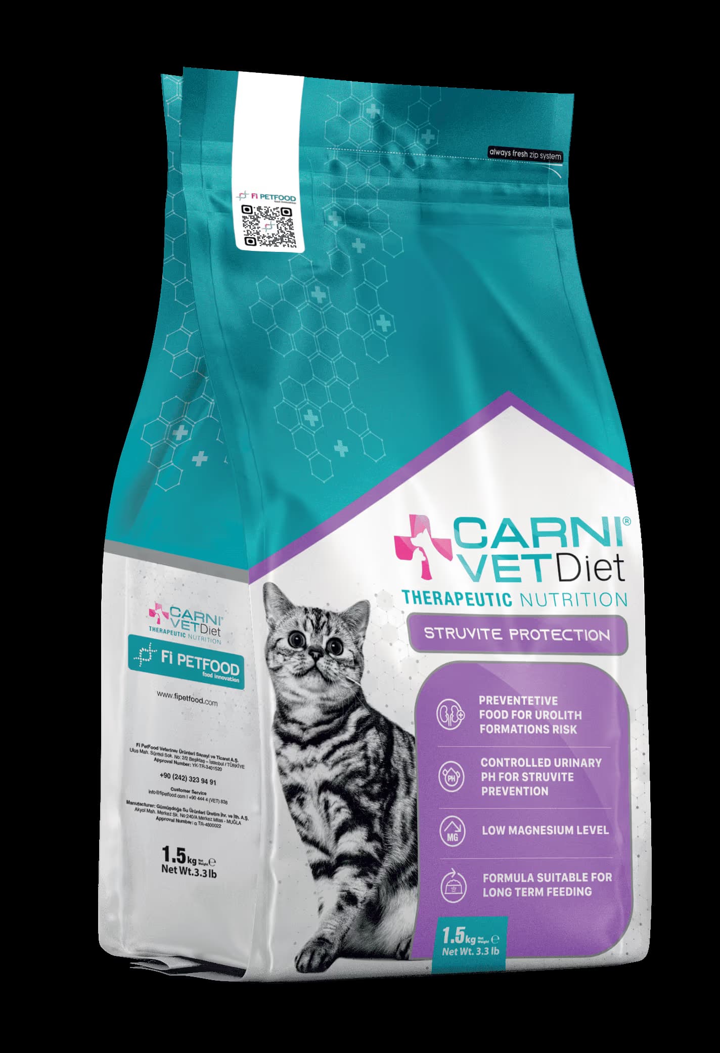 CARNI VET DIET KEDİ STRUVITE PROTECTION YETİŞKİN